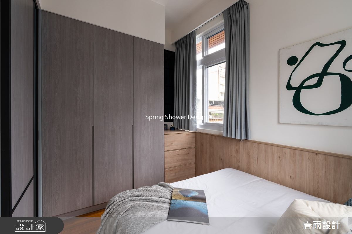 老屋(16~30年)＿現代風臥室案例圖片＿春雨設計＿春雨_185 縣府LV之23