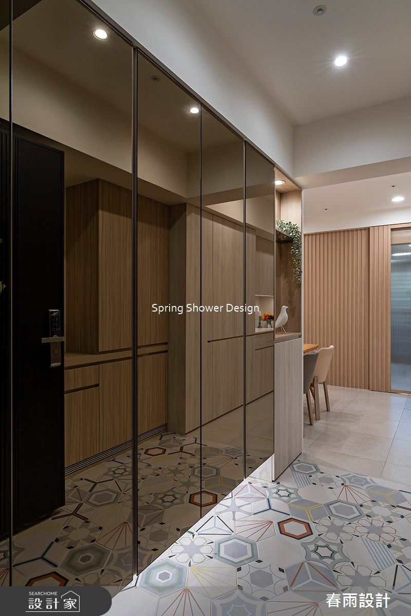 新成屋(5年以下)＿北歐風玄關案例圖片＿春雨設計＿春雨_186 優陞學之1