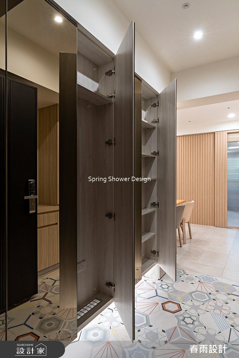 新成屋(5年以下)＿北歐風玄關案例圖片＿春雨設計＿春雨_186 優陞學之2