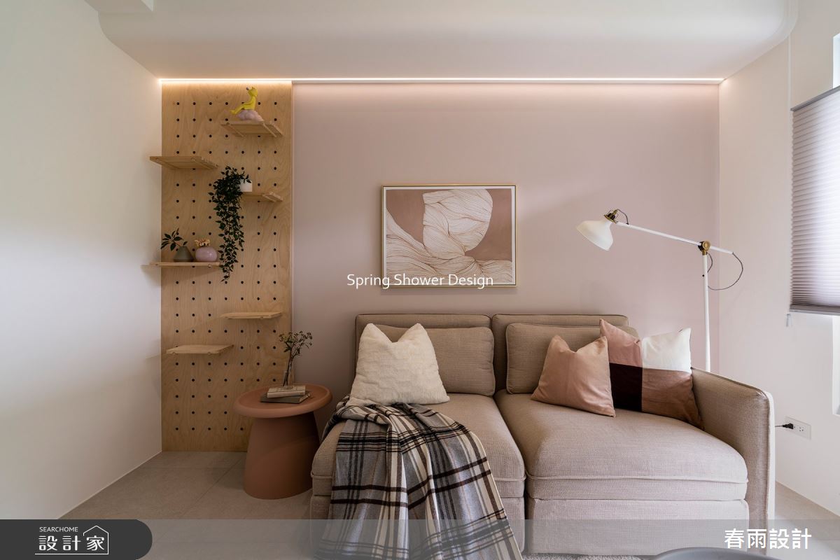 新成屋(5年以下)＿北歐風客廳案例圖片＿春雨設計＿春雨_186 優陞學之13