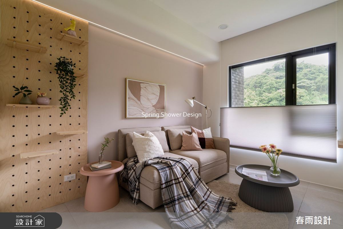 新成屋(5年以下)＿北歐風客廳案例圖片＿春雨設計＿春雨_186 優陞學之14