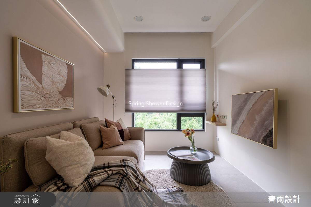 新成屋(5年以下)＿北歐風客廳案例圖片＿春雨設計＿春雨_186 優陞學之15