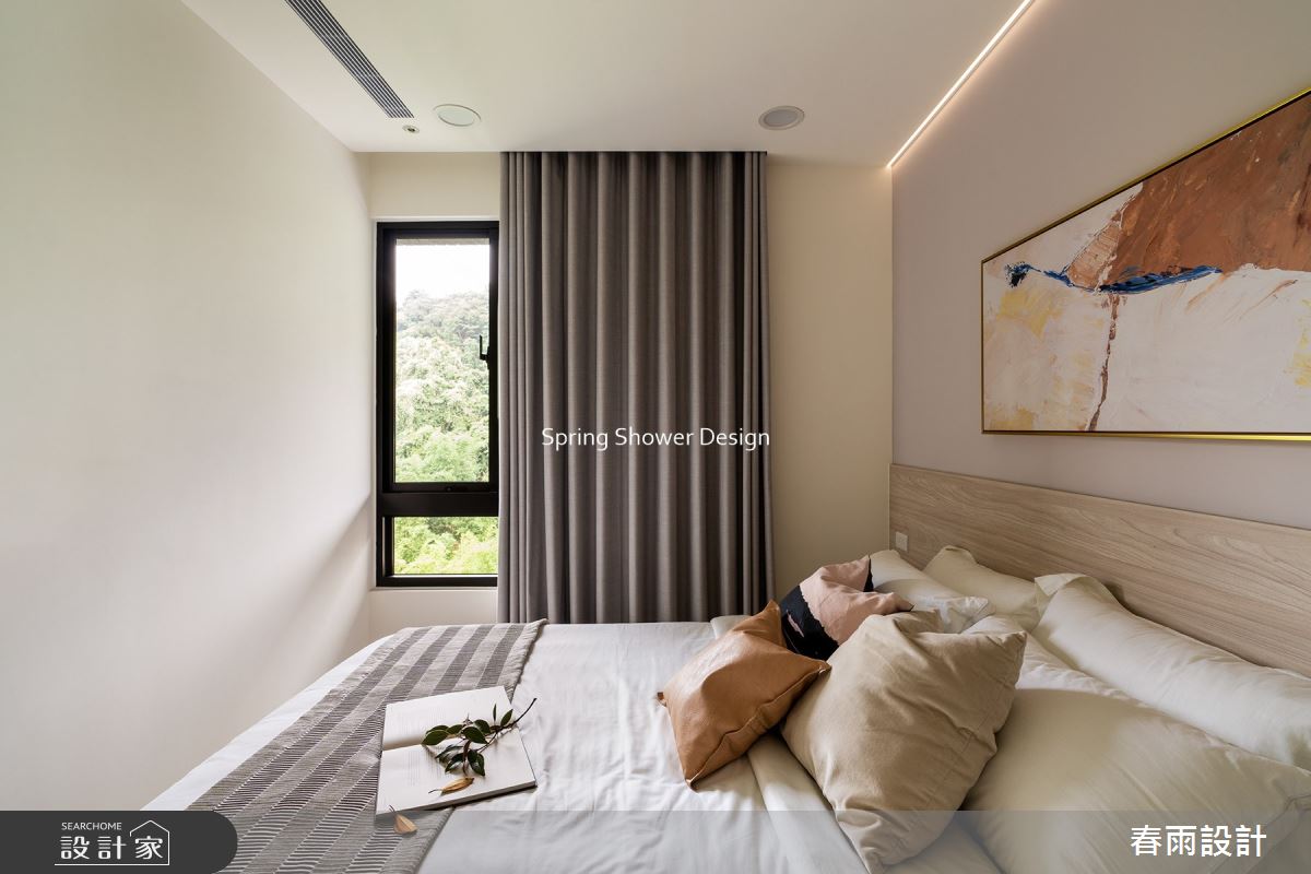 新成屋(5年以下)＿北歐風臥室案例圖片＿春雨設計＿春雨_186 優陞學之25