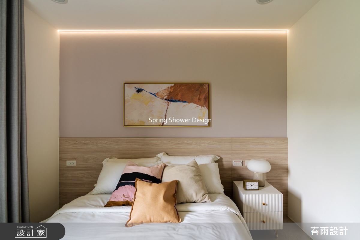 新成屋(5年以下)＿北歐風臥室案例圖片＿春雨設計＿春雨_186 優陞學之26