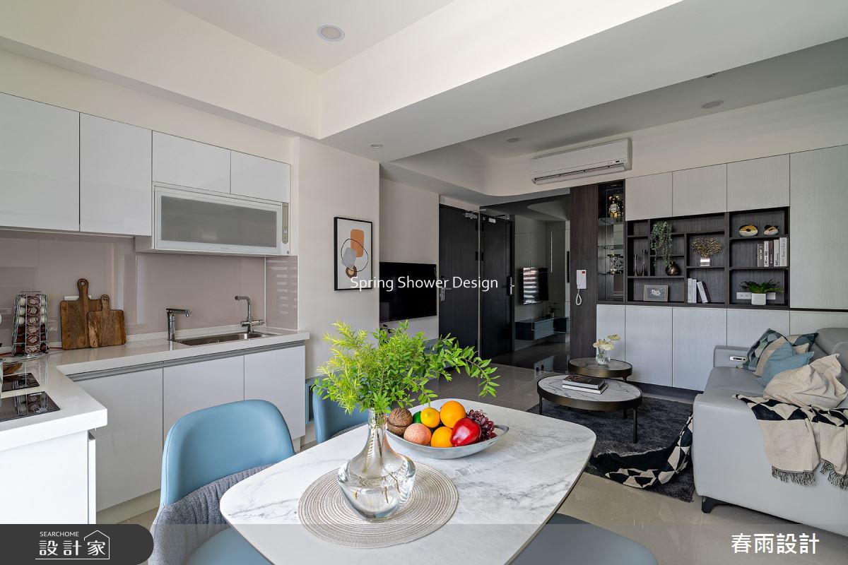 新成屋(5年以下)＿北歐風客廳餐廳廚房案例圖片＿春雨設計＿春雨_187 呈豐日日之6