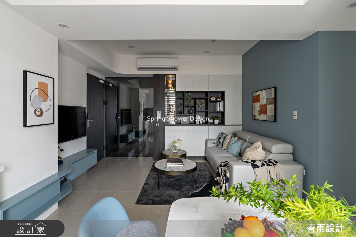 新成屋(5年以下)＿北歐風玄關客廳案例圖片＿春雨設計＿春雨_187 呈豐日日之7