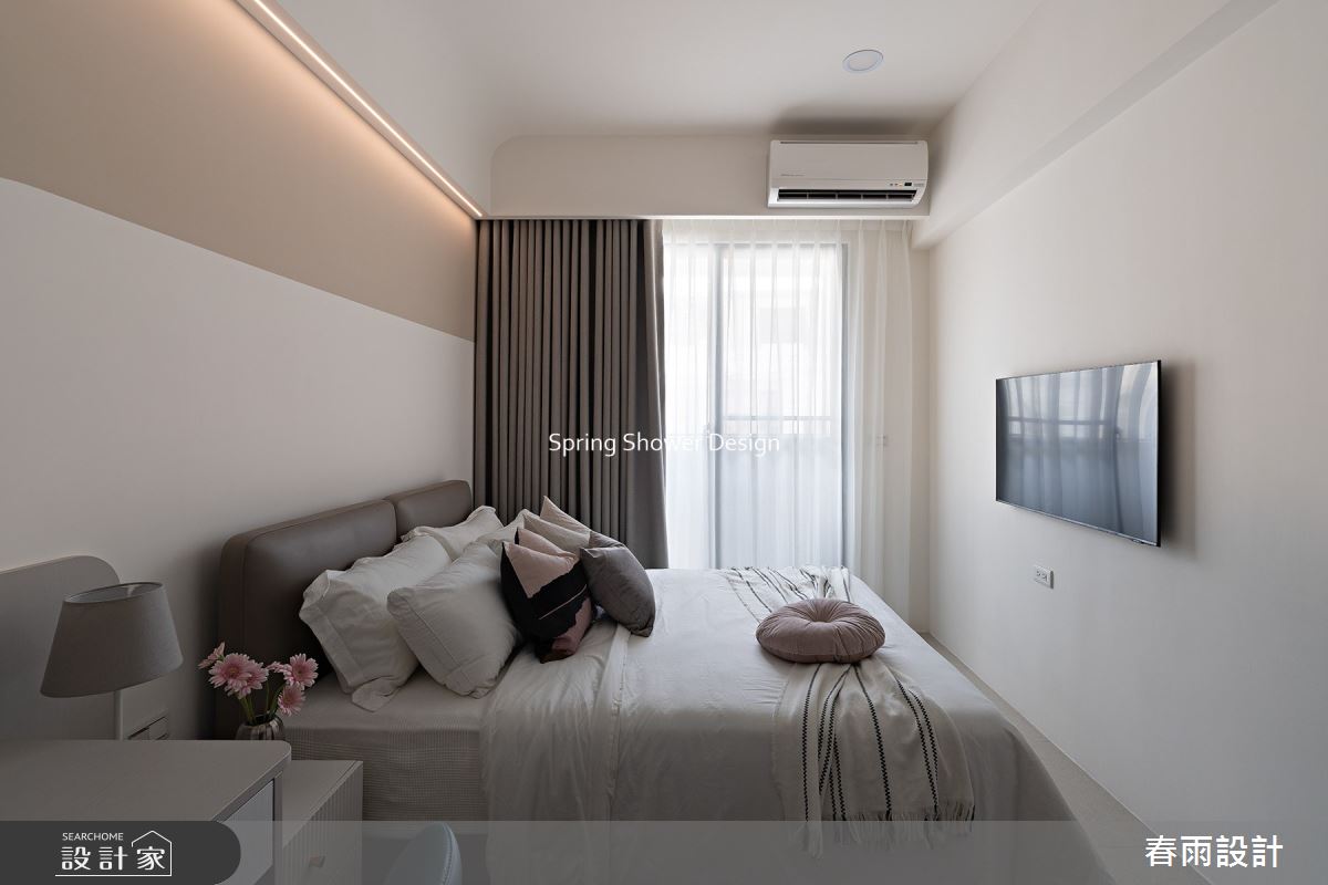 新成屋(5年以下)＿北歐風臥室案例圖片＿春雨設計＿春雨_187 呈豐日日之26