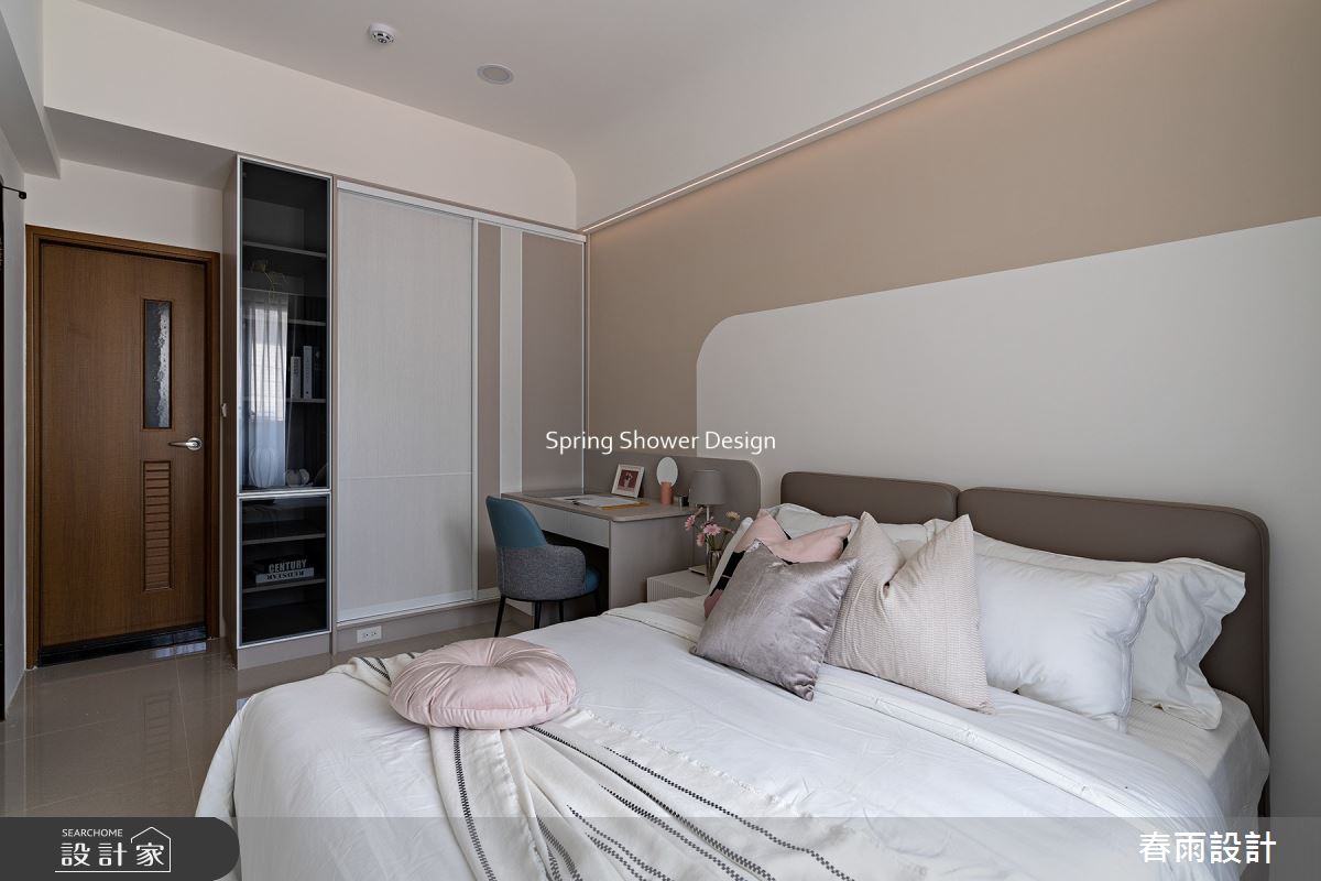 新成屋(5年以下)＿北歐風臥室案例圖片＿春雨設計＿春雨_187 呈豐日日之28