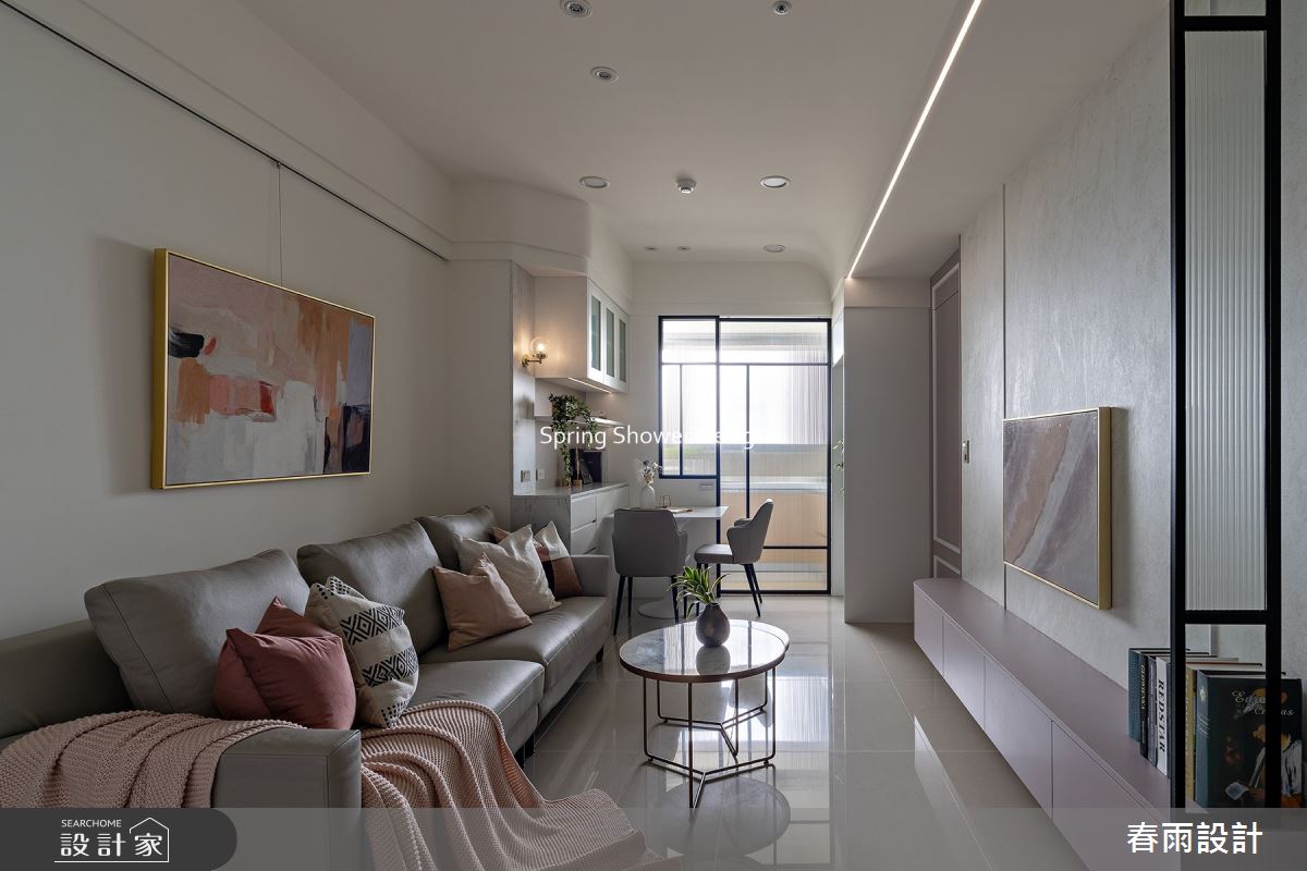 新成屋(5年以下)＿新古典客廳餐廳案例圖片＿春雨設計＿春雨_188 忠泰幸之2