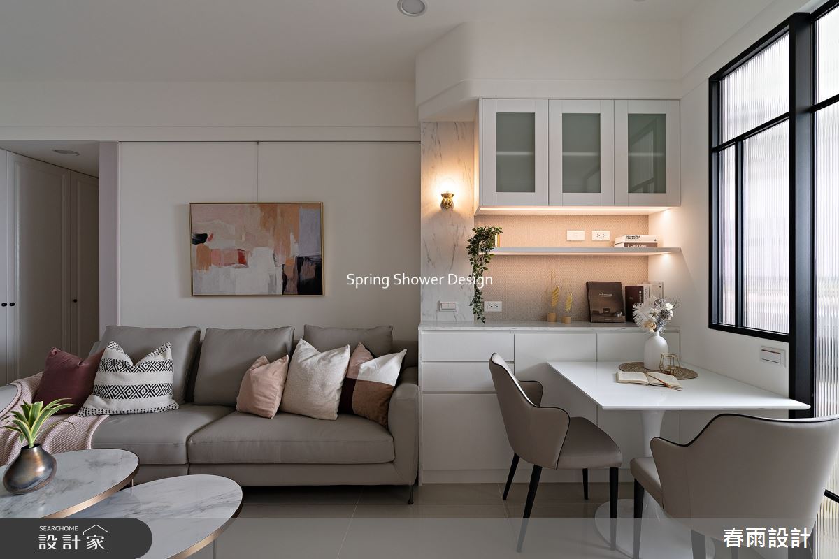 新成屋(5年以下)＿新古典客廳餐廳案例圖片＿春雨設計＿春雨_188 忠泰幸之6