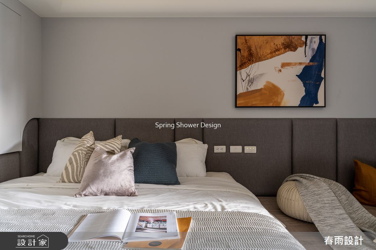 新成屋(5年以下)＿現代風臥室案例圖片＿春雨設計＿春雨_189 森業永春之12