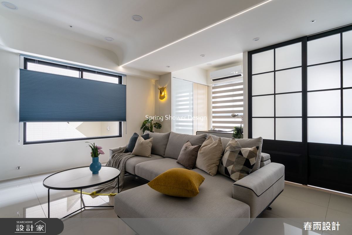 新成屋(5年以下)＿北歐風客廳案例圖片＿春雨設計＿春雨_190 愛上城之8