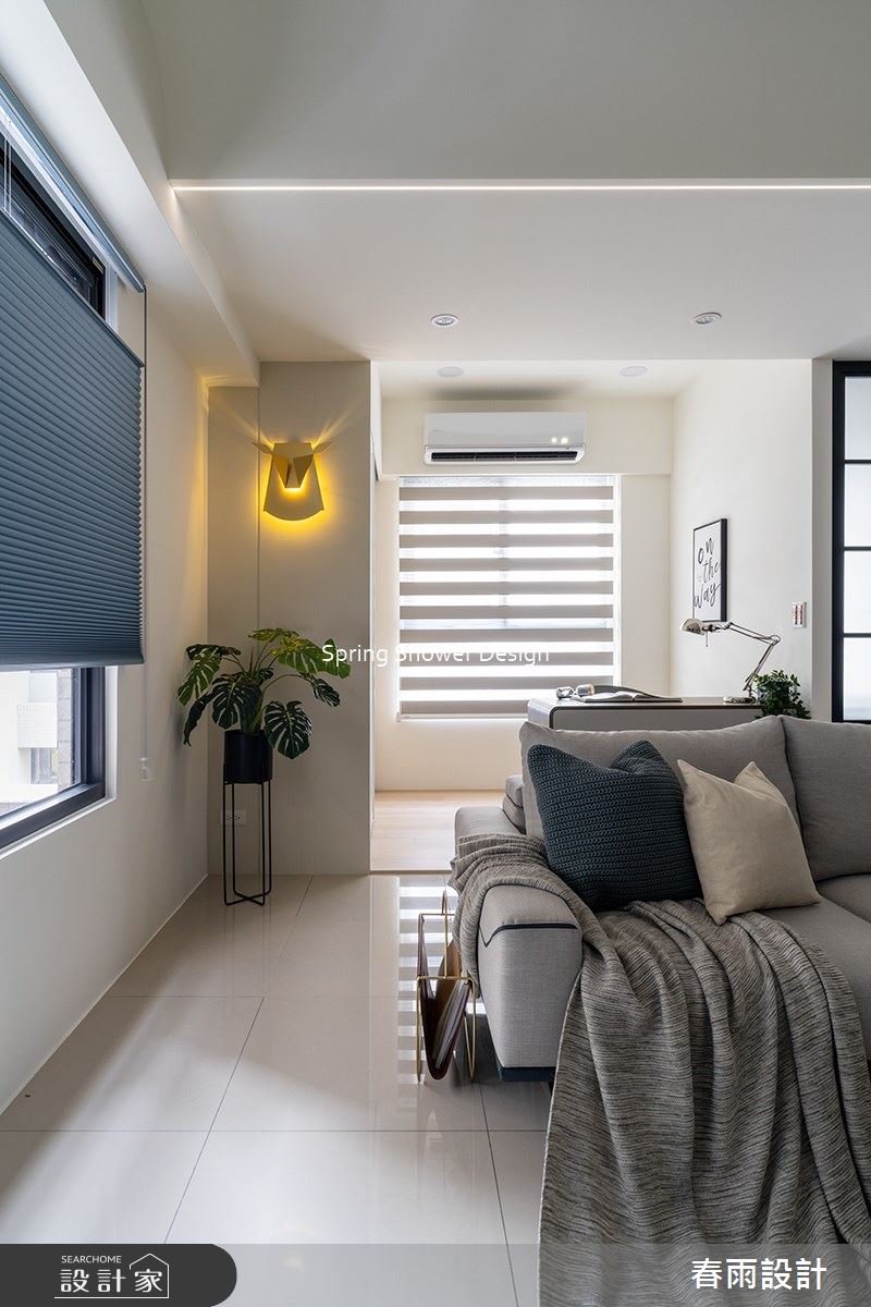 新成屋(5年以下)＿北歐風客廳書房案例圖片＿春雨設計＿春雨_190 愛上城之11