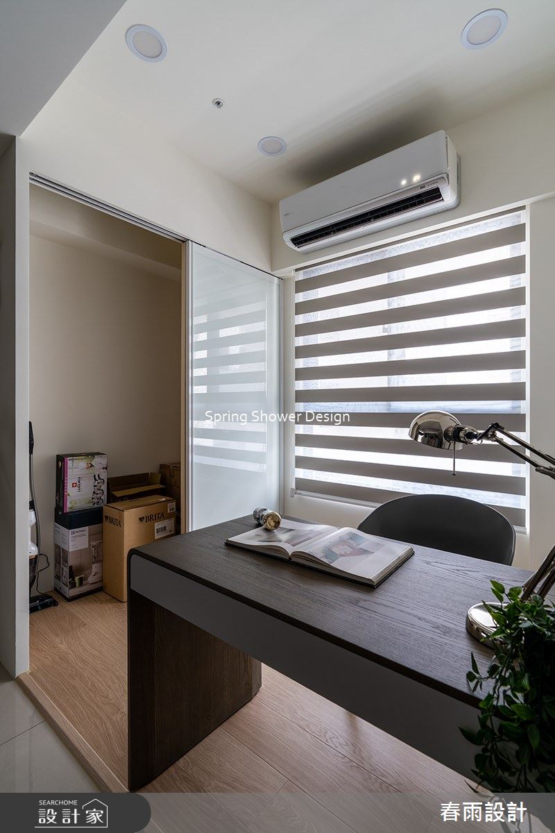 新成屋(5年以下)＿北歐風書房儲藏室案例圖片＿春雨設計＿春雨_190 愛上城之14