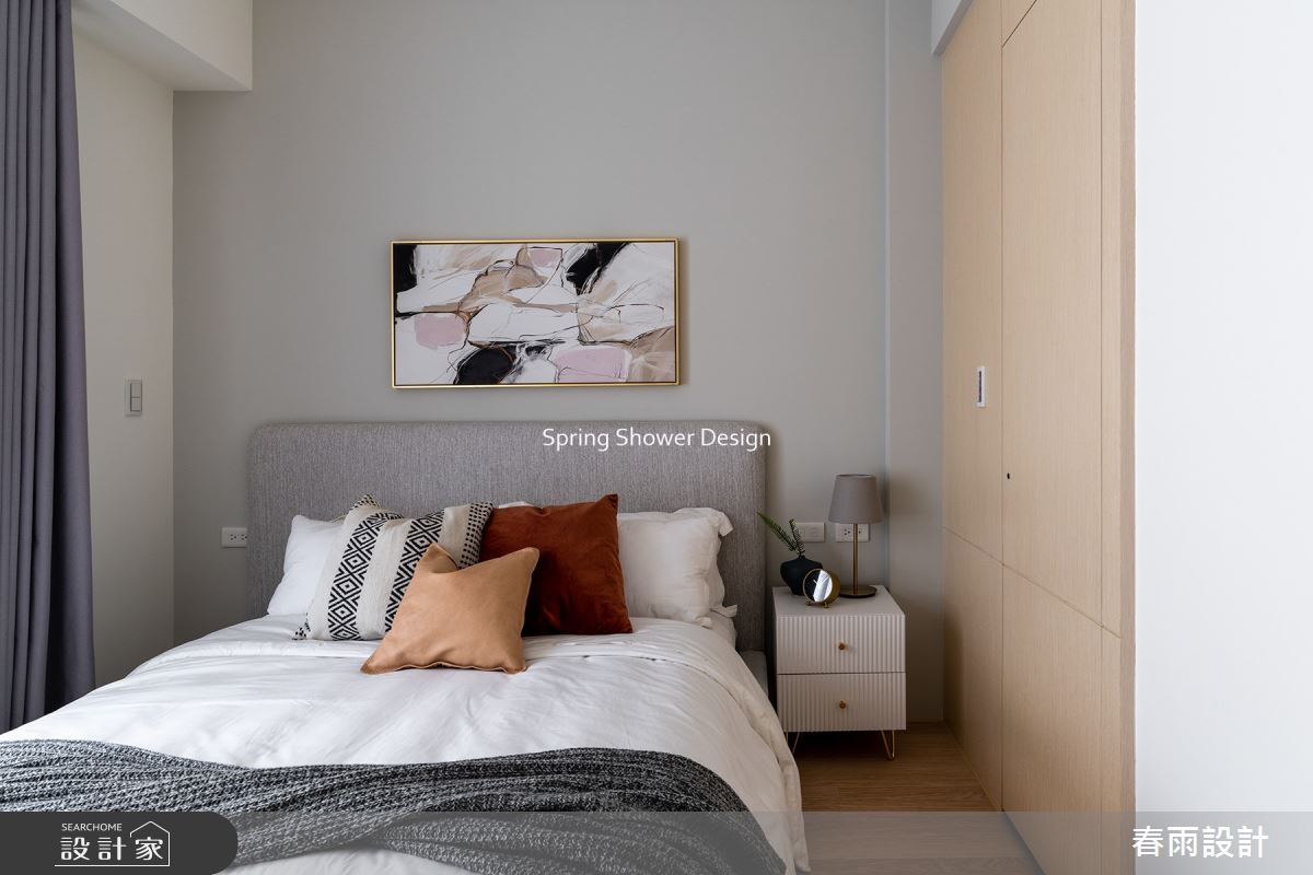 新成屋(5年以下)＿北歐風臥室案例圖片＿春雨設計＿春雨_190 愛上城之24