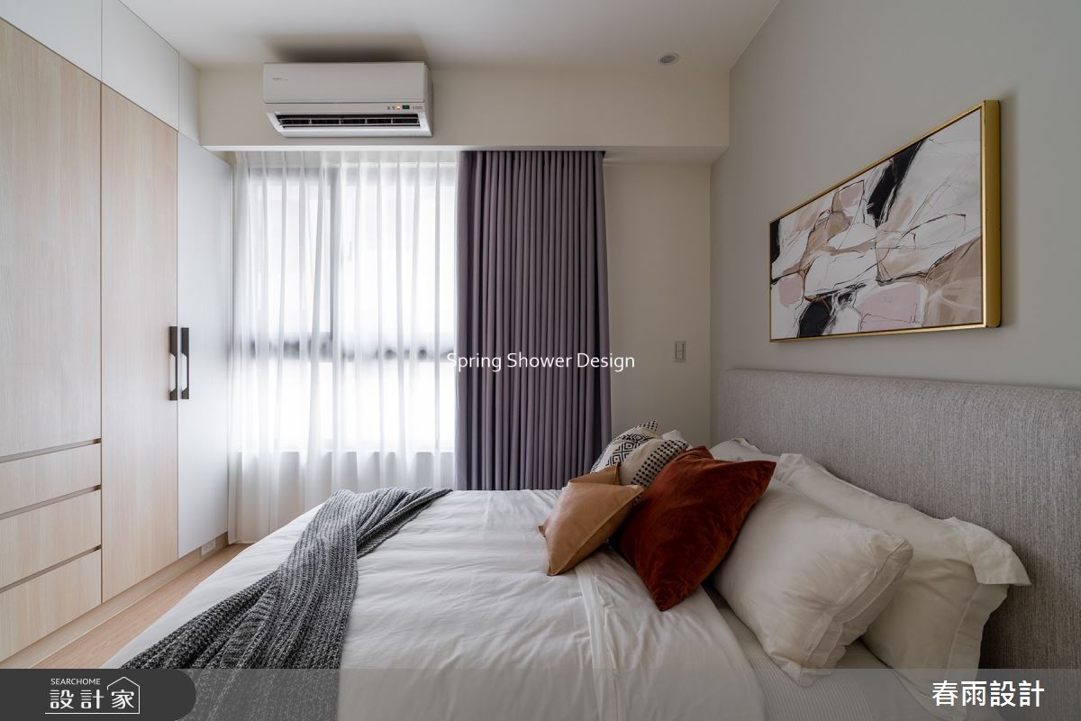 新成屋(5年以下)＿北歐風臥室案例圖片＿春雨設計＿春雨_190 愛上城之25