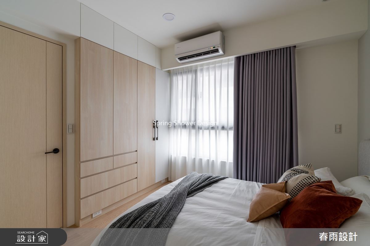 新成屋(5年以下)＿北歐風臥室案例圖片＿春雨設計＿春雨_190 愛上城之26