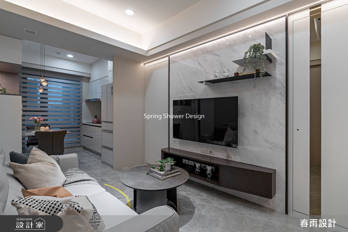 新成屋(5年以下)＿現代風客廳餐廳廚房案例圖片＿春雨設計＿春雨_191 新濠漾之5