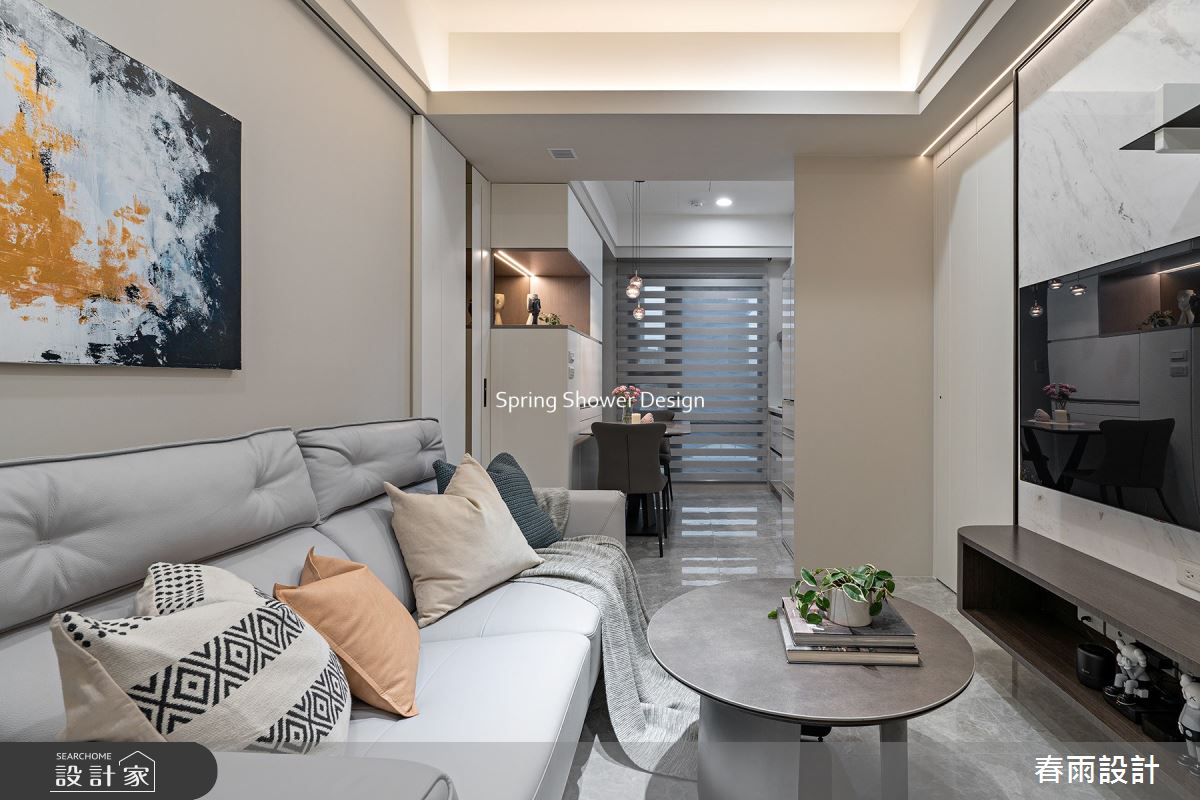 新成屋(5年以下)＿現代風客廳餐廳案例圖片＿春雨設計＿春雨_191 新濠漾之8