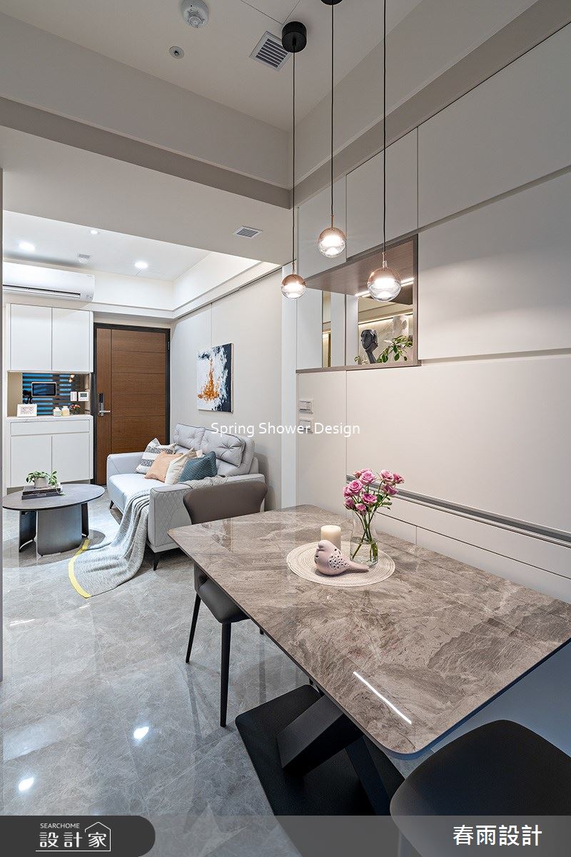 新成屋(5年以下)＿現代風客廳餐廳案例圖片＿春雨設計＿春雨_191 新濠漾之9