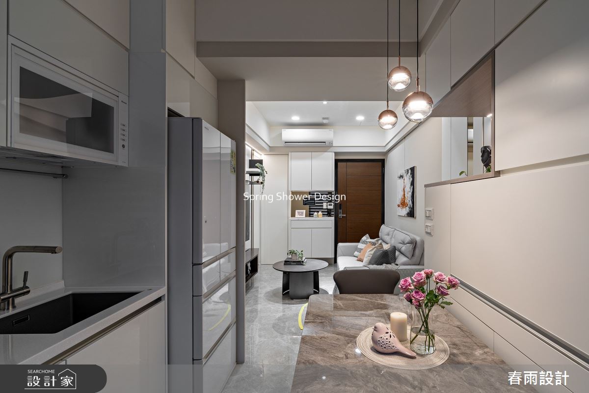新成屋(5年以下)＿現代風客廳餐廳廚房案例圖片＿春雨設計＿春雨_191 新濠漾之10