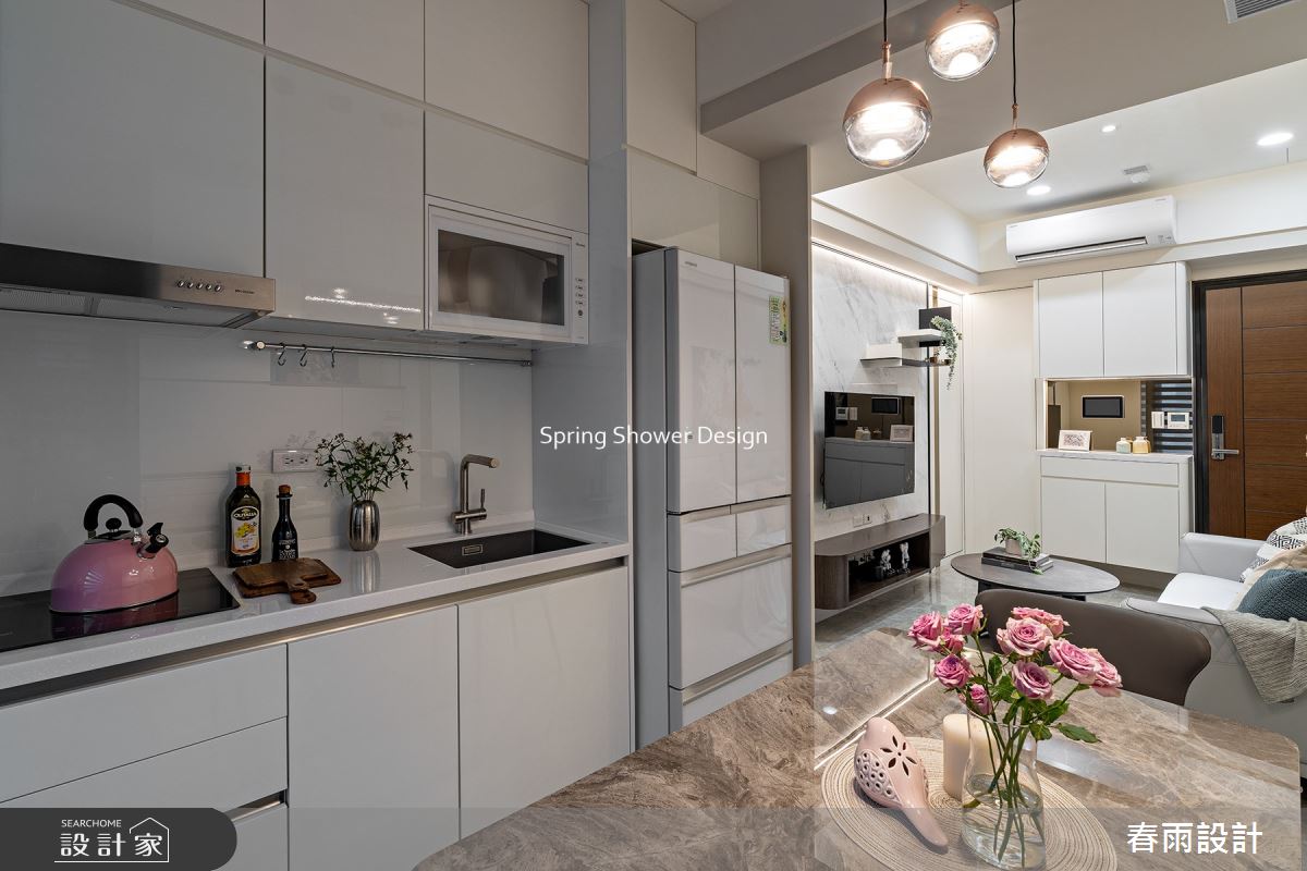 新成屋(5年以下)＿現代風客廳餐廳廚房案例圖片＿春雨設計＿春雨_191 新濠漾之11