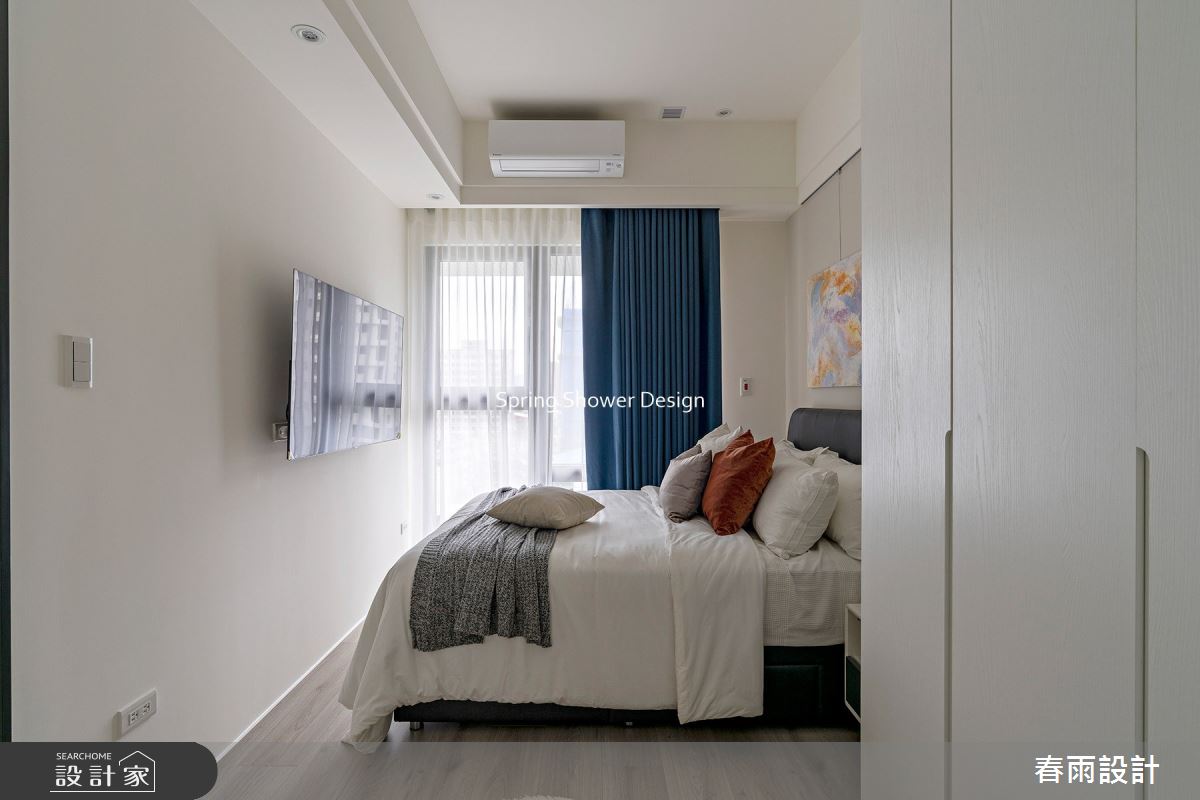 新成屋(5年以下)＿現代風臥室案例圖片＿春雨設計＿春雨_191 新濠漾之17