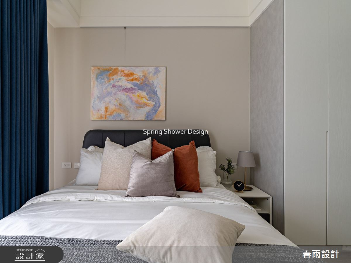 新成屋(5年以下)＿現代風臥室案例圖片＿春雨設計＿春雨_191 新濠漾之19