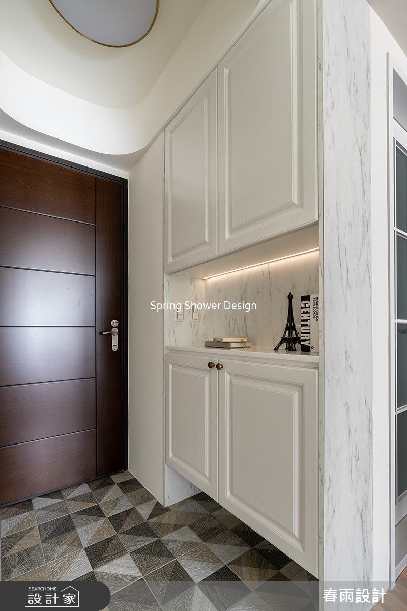 中古屋(5~15年)＿美式風玄關案例圖片＿春雨設計＿春雨_192 福林國典之2