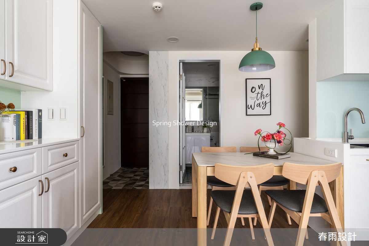 中古屋(5~15年)＿美式風玄關餐廳浴室案例圖片＿春雨設計＿春雨_192 福林國典之5