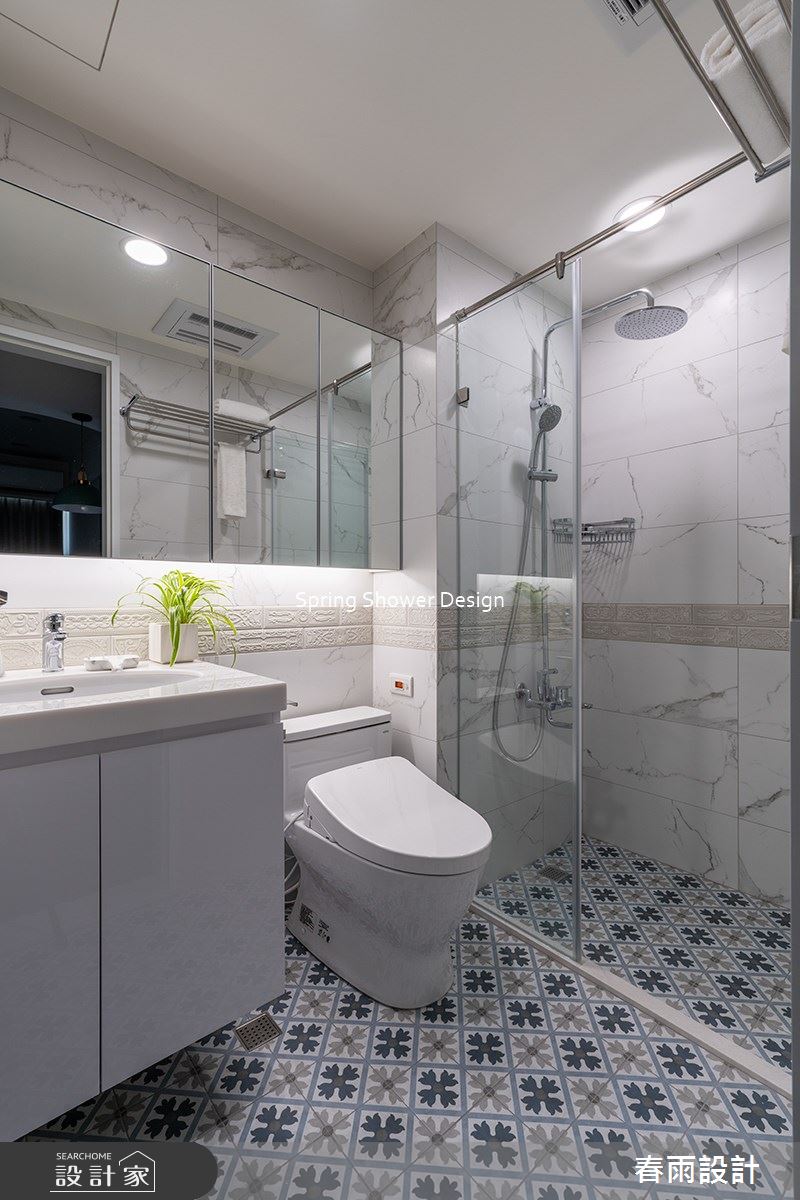 中古屋(5~15年)＿美式風浴室案例圖片＿春雨設計＿春雨_192 福林國典之6