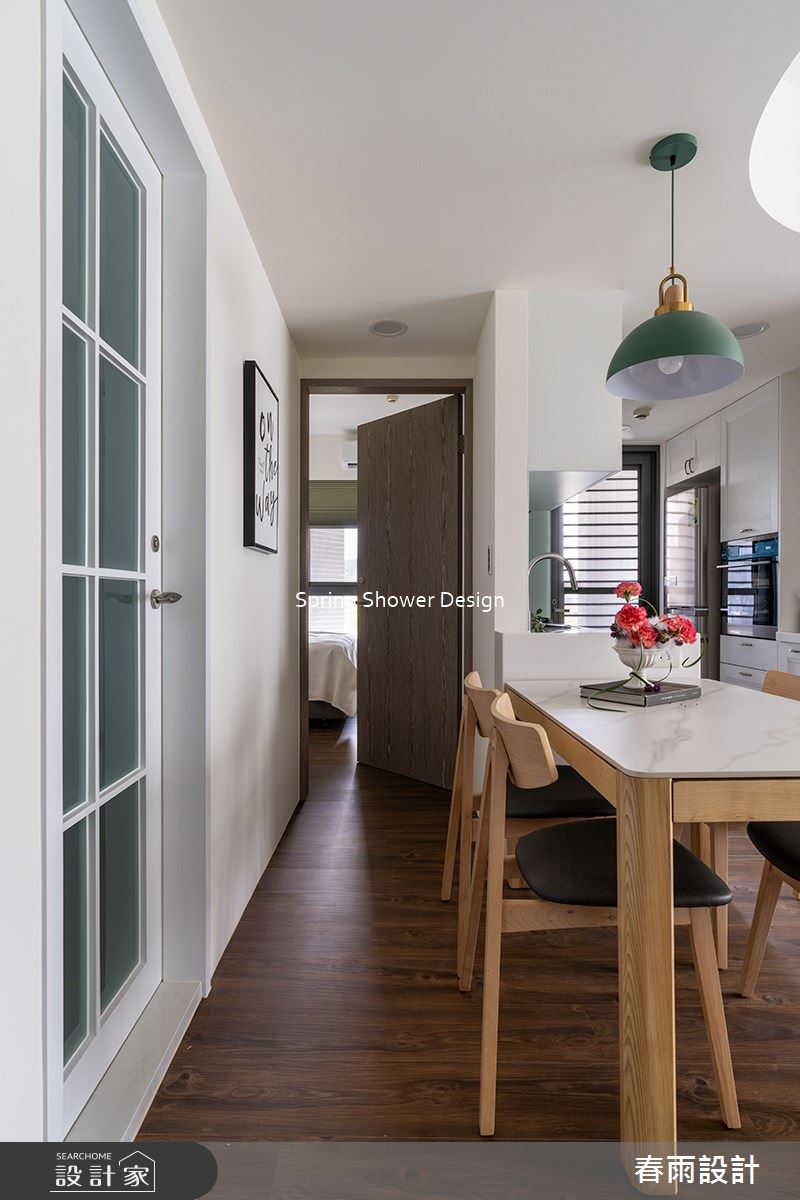 中古屋(5~15年)＿美式風餐廳廚房臥室案例圖片＿春雨設計＿春雨_192 福林國典之7