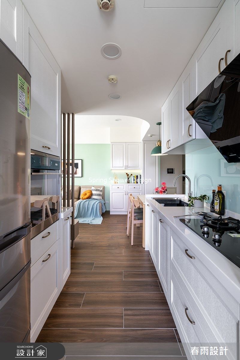 中古屋(5~15年)＿美式風廚房案例圖片＿春雨設計＿春雨_192 福林國典之19