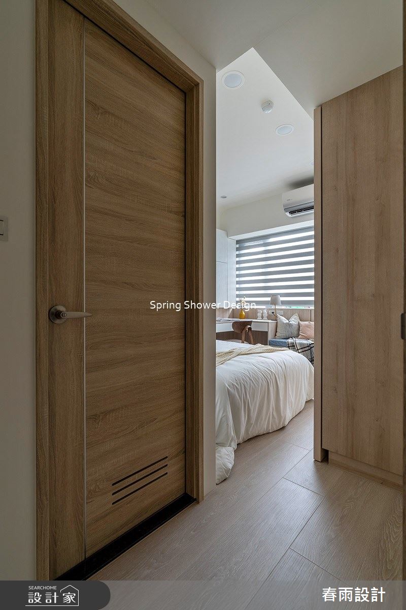 新成屋(5年以下)＿北歐風臥室案例圖片＿春雨設計＿春雨_193 大清卓越之17