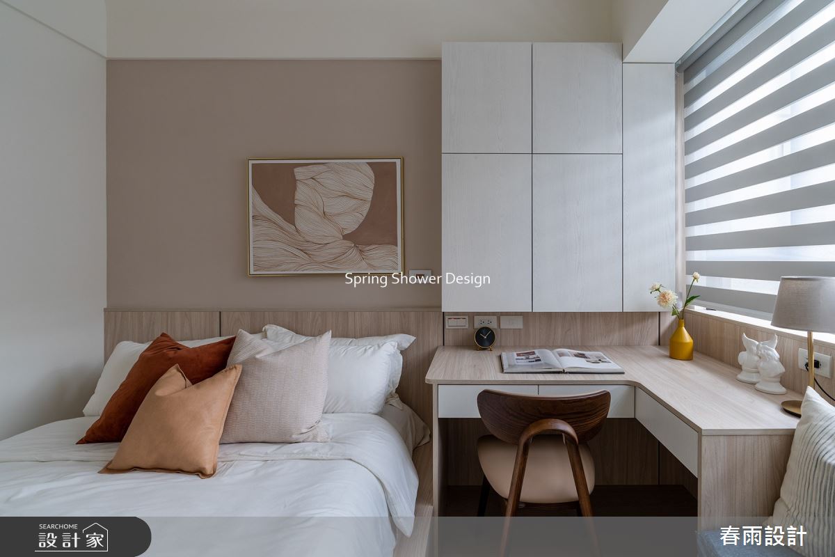新成屋(5年以下)＿北歐風臥室案例圖片＿春雨設計＿春雨_193 大清卓越之19