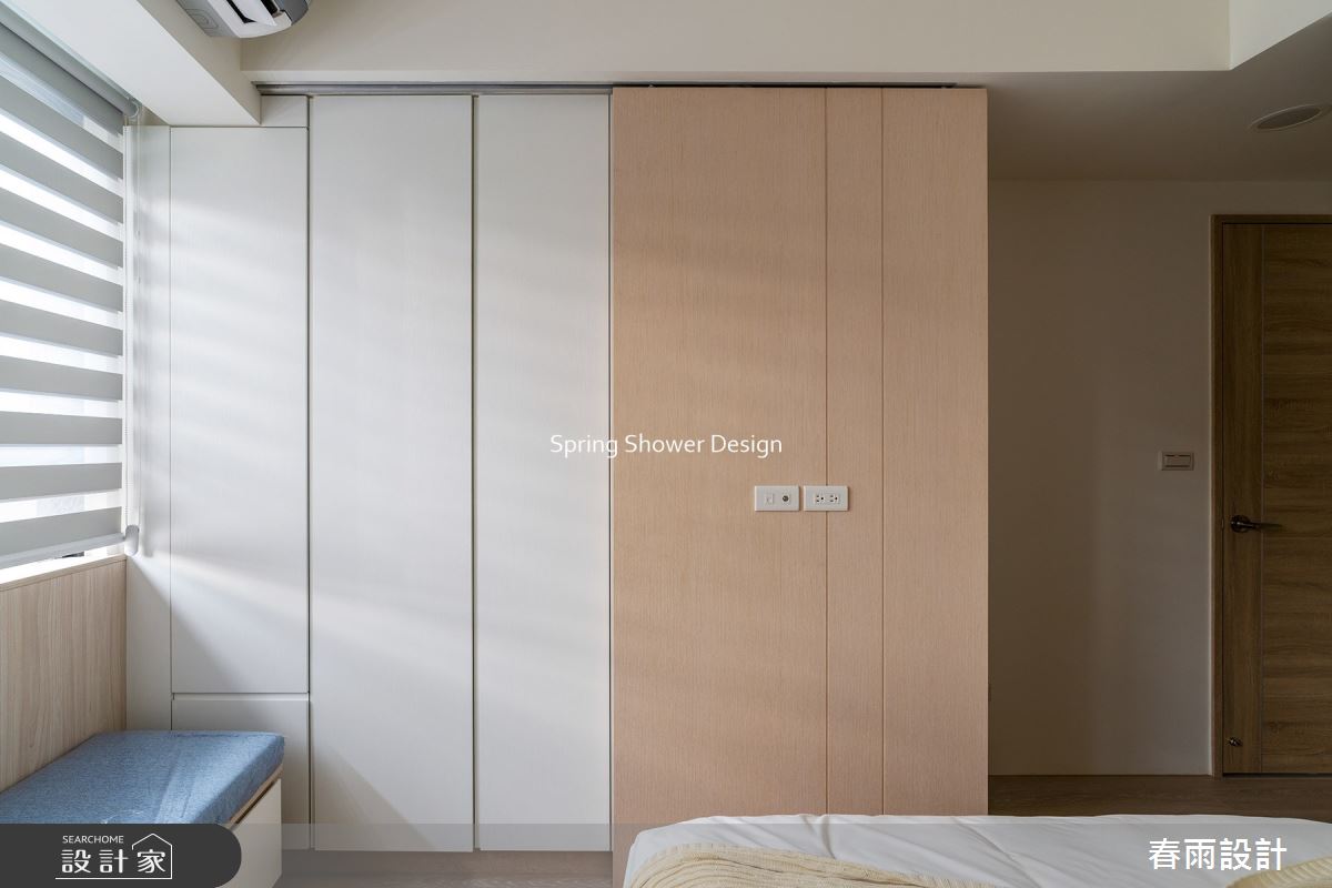 新成屋(5年以下)＿北歐風臥室臥榻案例圖片＿春雨設計＿春雨_193 大清卓越之22