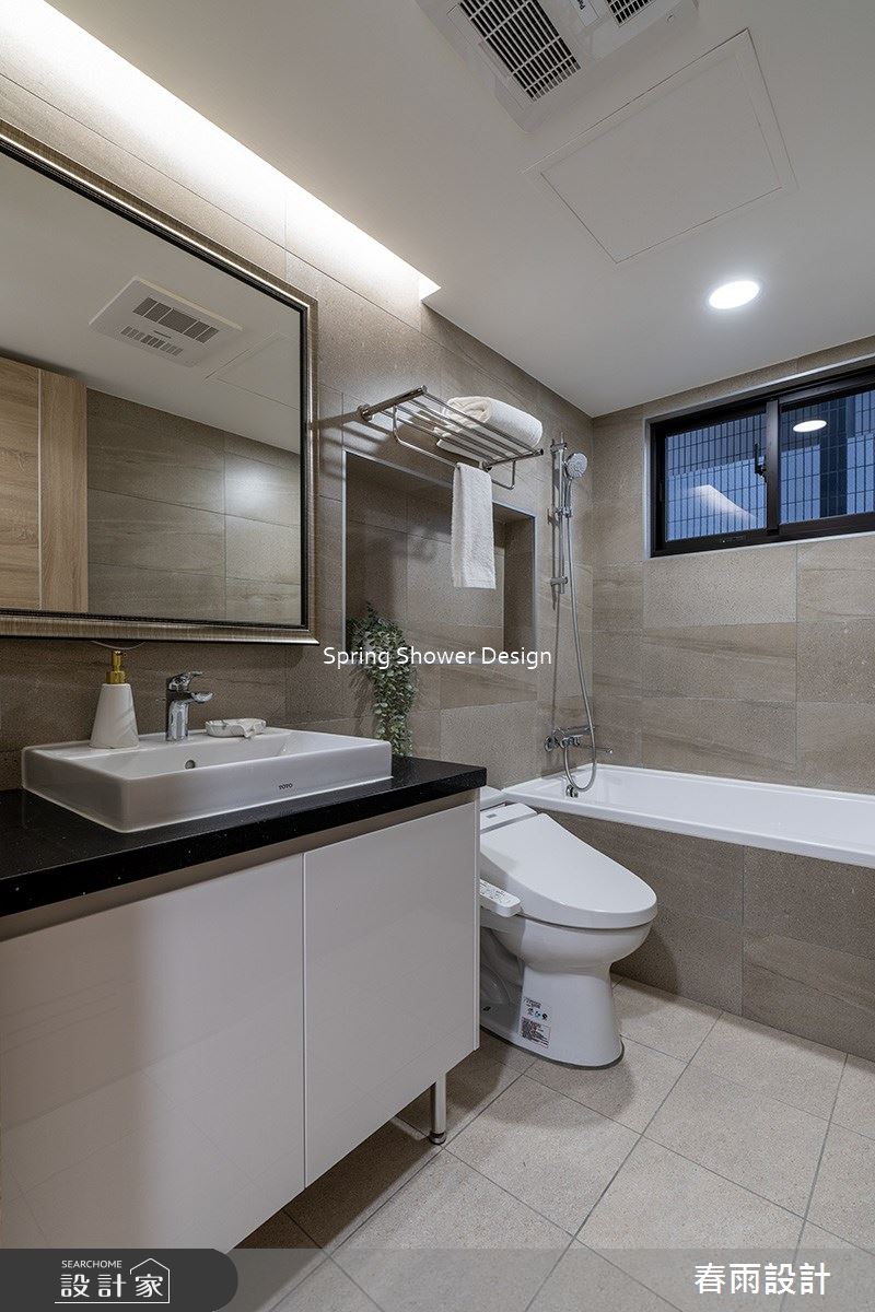 新成屋(5年以下)＿北歐風浴室案例圖片＿春雨設計＿春雨_193 大清卓越之23