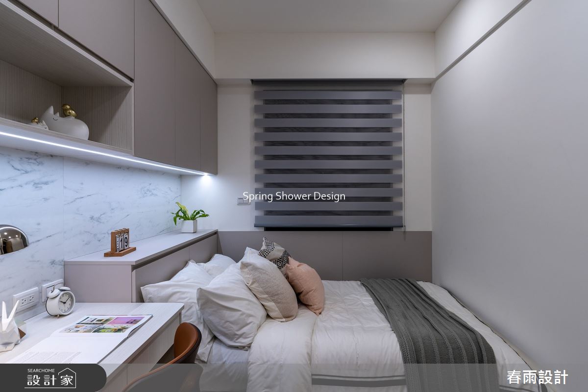新成屋(5年以下)＿北歐風臥室案例圖片＿春雨設計＿春雨_193 大清卓越之30