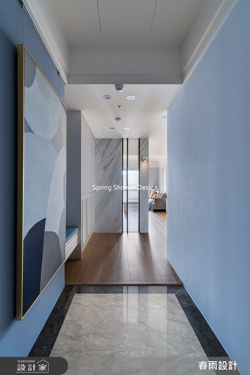 新成屋(5年以下)＿美式風玄關案例圖片＿春雨設計＿春雨_194 台中大境豐藝之1