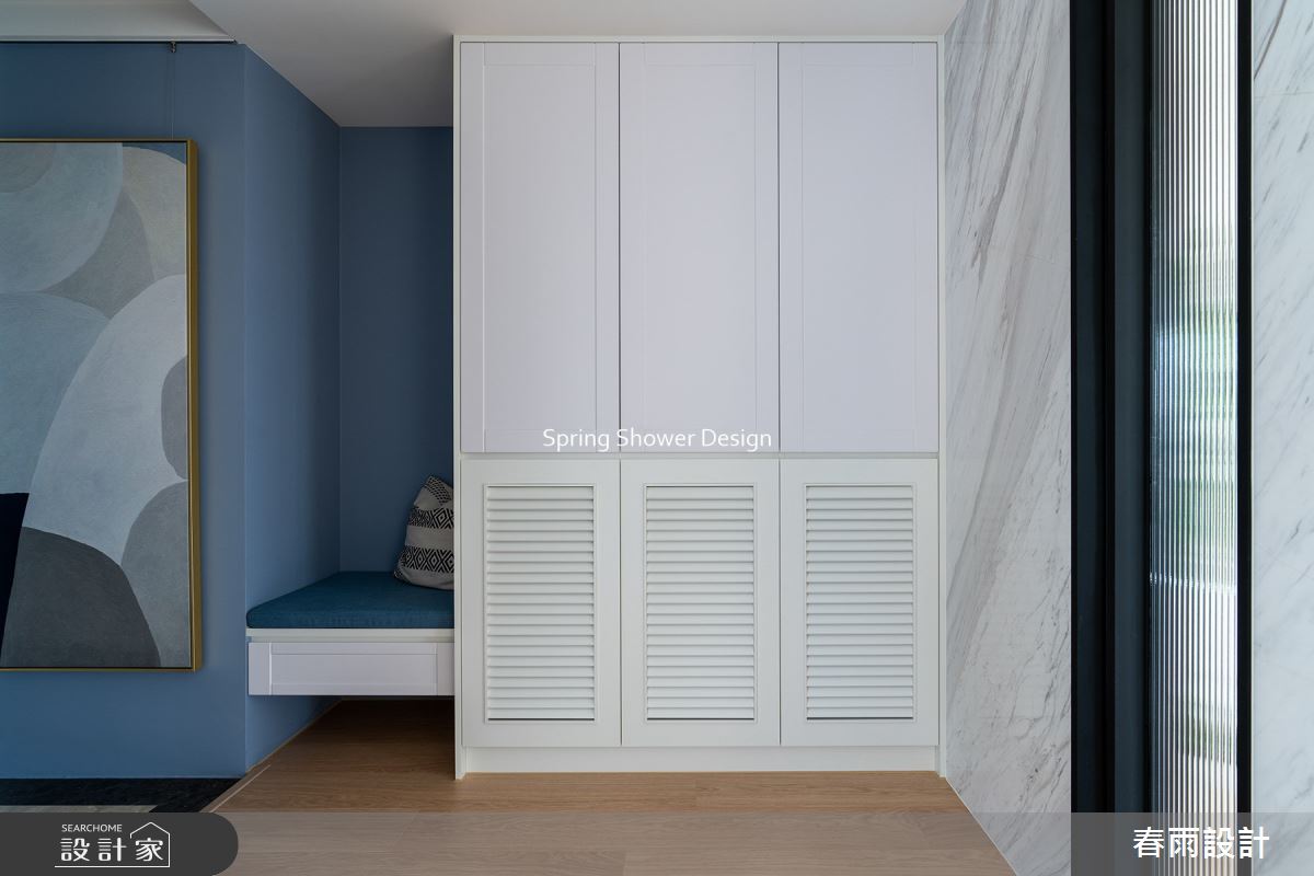 新成屋(5年以下)＿美式風玄關案例圖片＿春雨設計＿春雨_194 台中大境豐藝之2