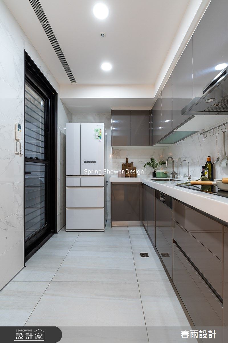 新成屋(5年以下)＿美式風廚房案例圖片＿春雨設計＿春雨_194 台中大境豐藝之21