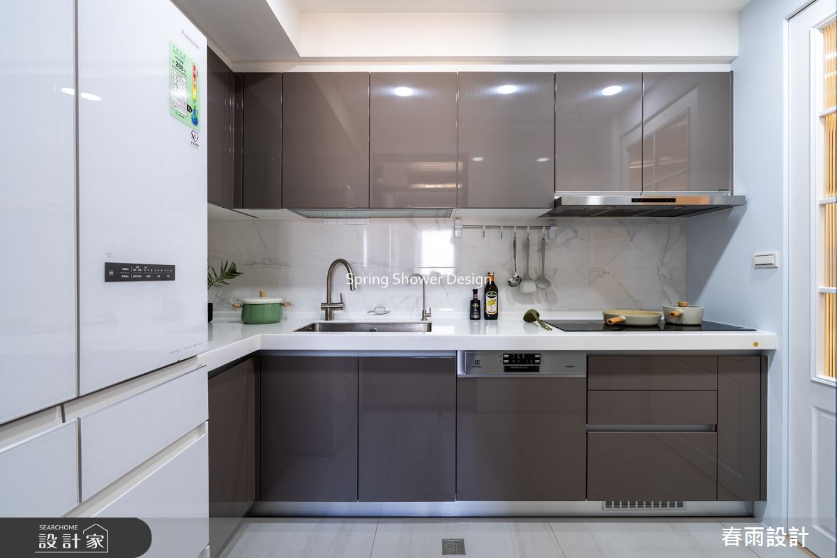 新成屋(5年以下)＿美式風廚房案例圖片＿春雨設計＿春雨_194 台中大境豐藝之23