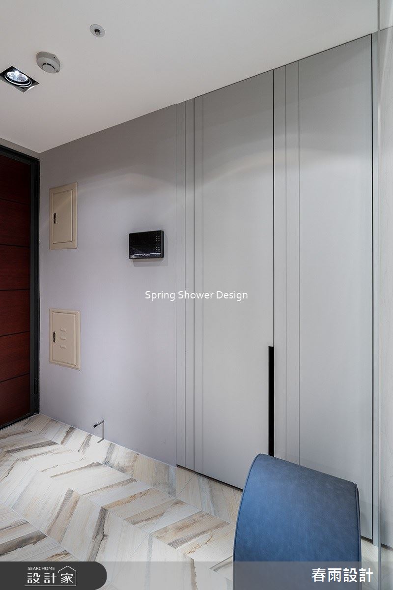 中古屋(5~15年)＿美式風玄關案例圖片＿春雨設計＿春雨_195 杜拜美學之2