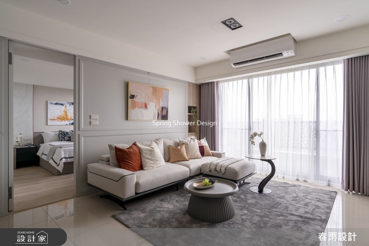 中古屋(5~15年)＿美式風客廳臥室案例圖片＿春雨設計＿春雨_195 杜拜美學之4