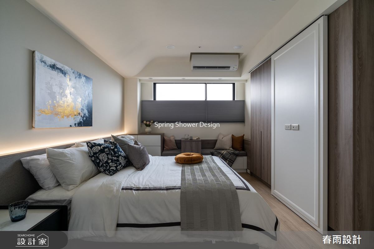 中古屋(5~15年)＿美式風臥室臥榻案例圖片＿春雨設計＿春雨_195 杜拜美學之19