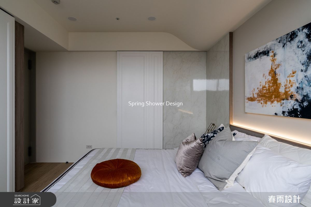 中古屋(5~15年)＿美式風臥室案例圖片＿春雨設計＿春雨_195 杜拜美學之22