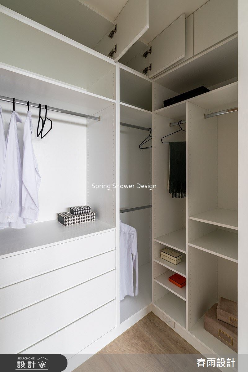 中古屋(5~15年)＿美式風更衣間案例圖片＿春雨設計＿春雨_195 杜拜美學之23