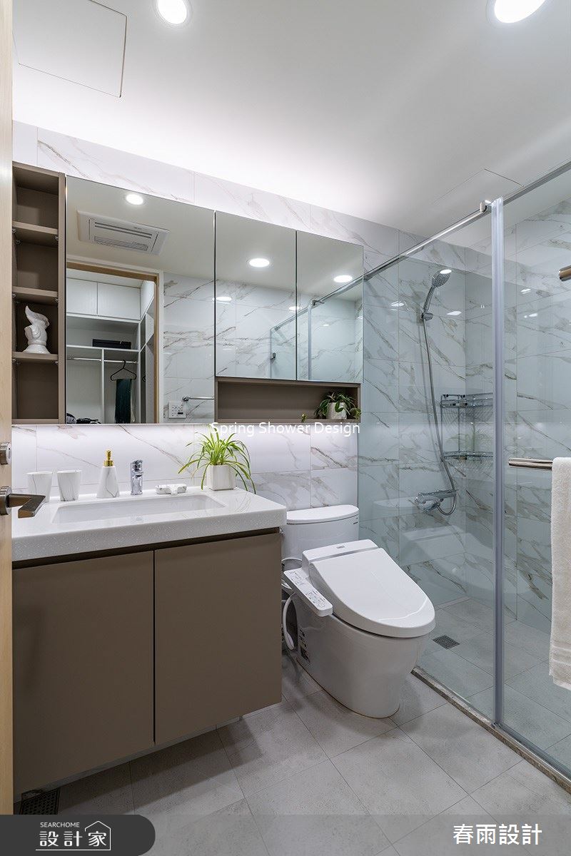 中古屋(5~15年)＿美式風浴室案例圖片＿春雨設計＿春雨_195 杜拜美學之24