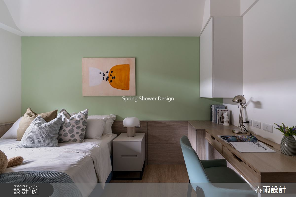 中古屋(5~15年)＿美式風臥室案例圖片＿春雨設計＿春雨_195 杜拜美學之27