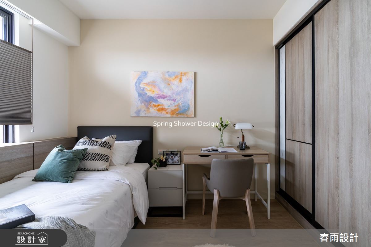 中古屋(5~15年)＿美式風臥室案例圖片＿春雨設計＿春雨_195 杜拜美學之29